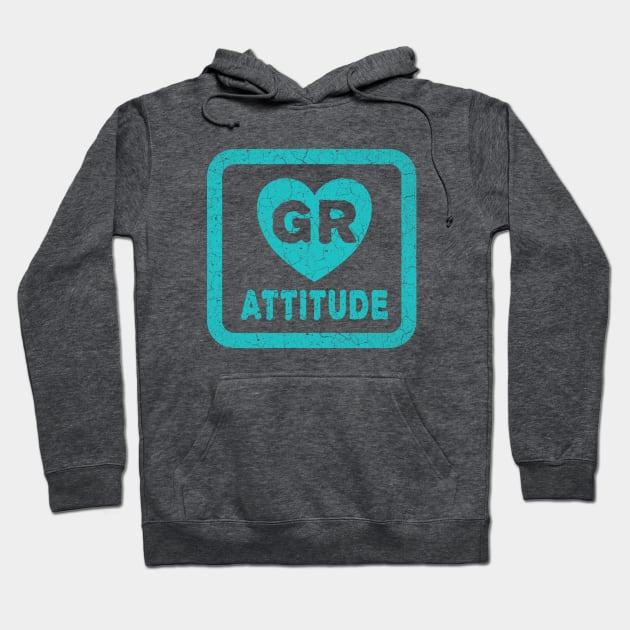 Attitude of Gratitude Hoodie by FrootcakeDesigns